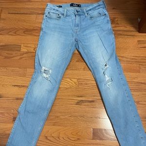 Hollister mens 32x32 skinny jeans